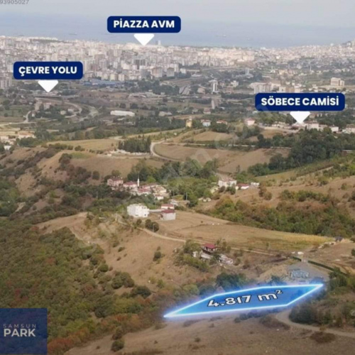 CB PARK/ERMAN AKINCI CANİK DERELER MAH. 4817M2 YATIRIMLIK TARLA